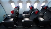 Air Canada Premium Economy cabin. on its B787-8 Dreamliner